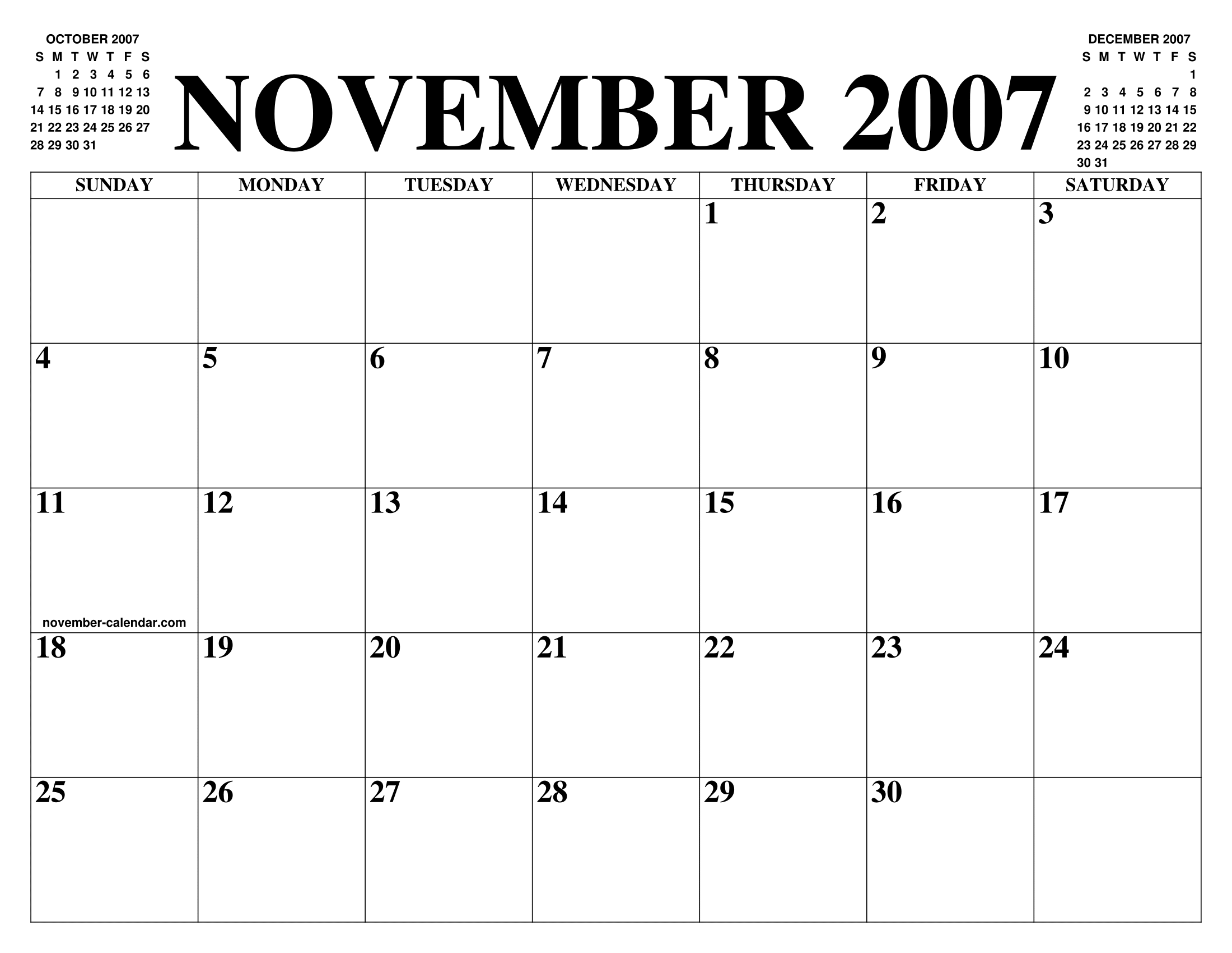 november-2007-calendar-of-the-month-free-printable-november-calendar-of-the-year-agenda